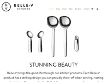 Tablet Screenshot of belle-v.com